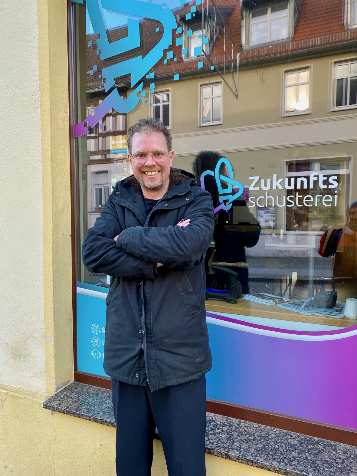 Konrad Traupe, project manager at Zukunftsschusterei, Smart City Bad Belzig/Wiesenburg Mark. 